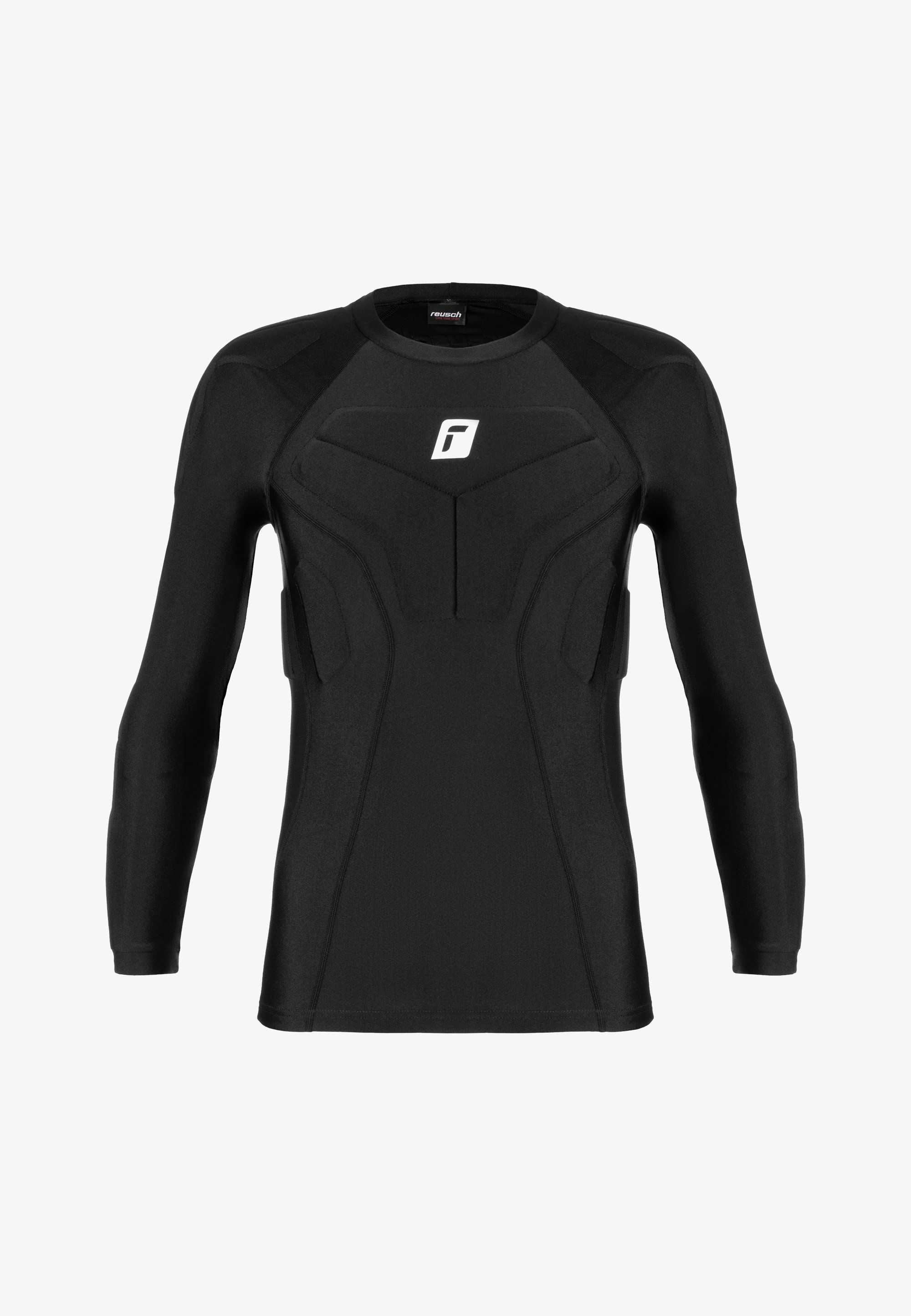Reusch COMPRESSION PADDED Maglia da portiere black/nero