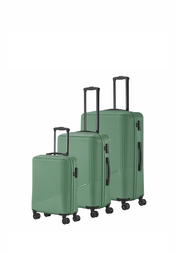 ROLLEN SET 3-TEILIG - Kofferset - grün