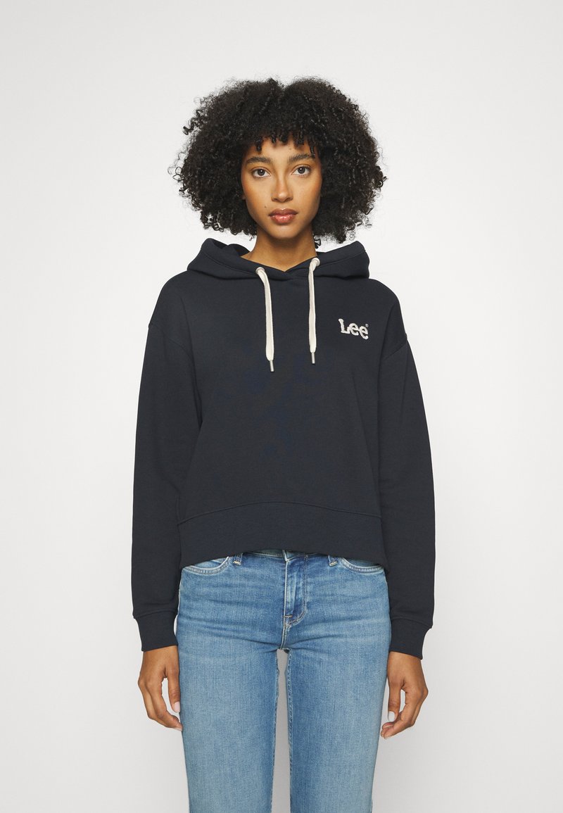 Lee ESSENTIAL HOODIE - Sportinis megztinis - unionall black
