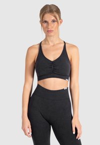 BATIK SCRUNCH - Sport-bh met light support - schwarz