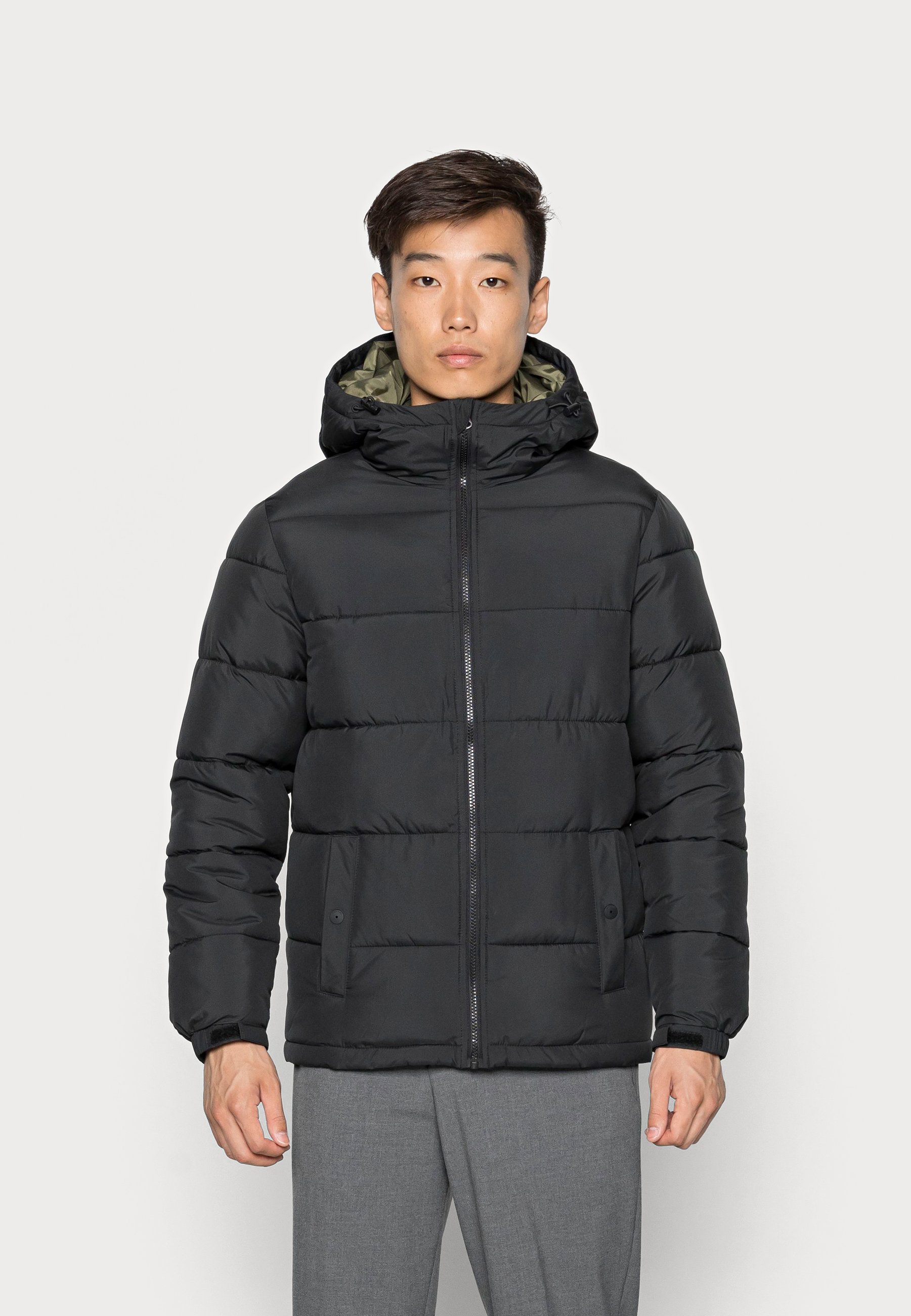 zara basic puffer jacket