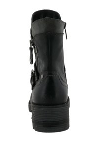 Mustang Bottines à plateau - black