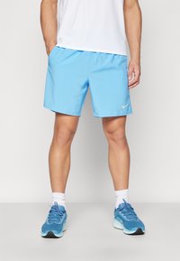 Nike Performance CHALLENGER SHORT - Sports shorts - university blue/black/reflective silver