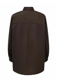 ONLY NORA NEW L/S WVN NOOS - Camicia - black coffee