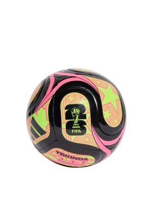 WORLD CUP CLUB - Fußball - black   lucid lemon   lucid pink