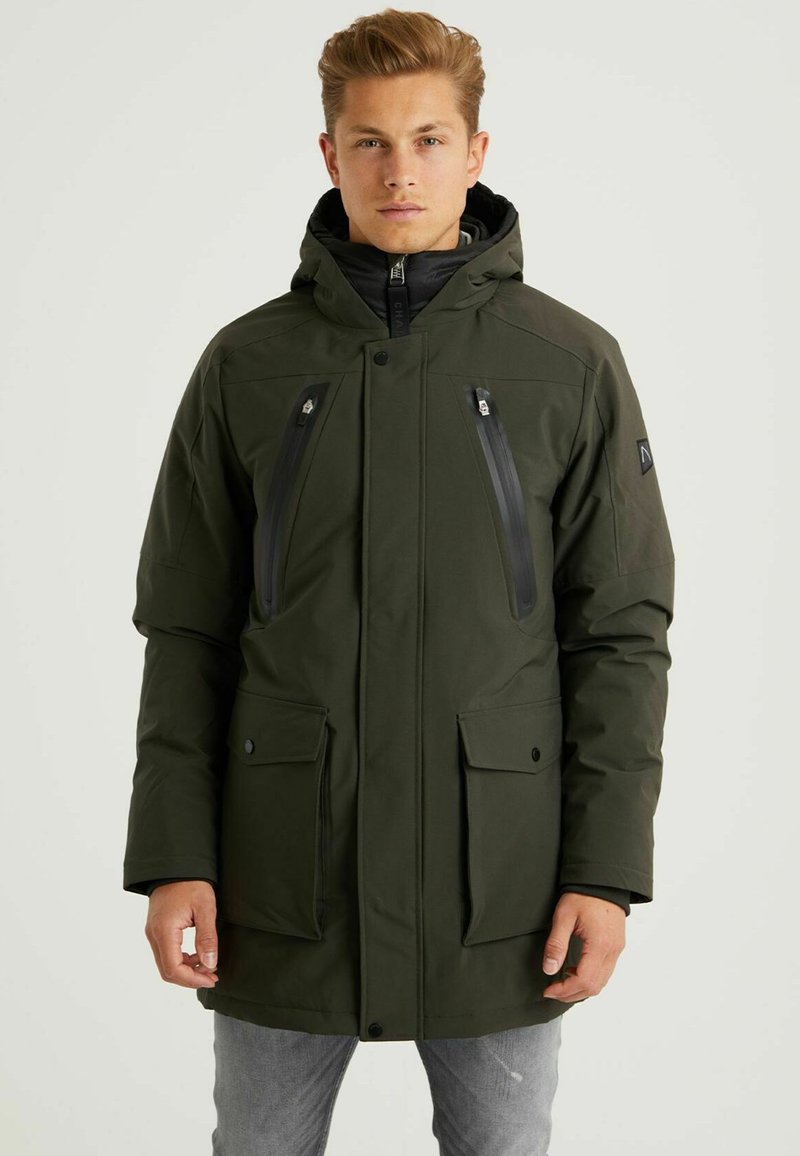 CHASIN' EXPLORER HYBRID - Zimní kabát - green