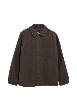 s.Oliver, OUTDOOR-JACKE - Summer jacket - dunkelbraun