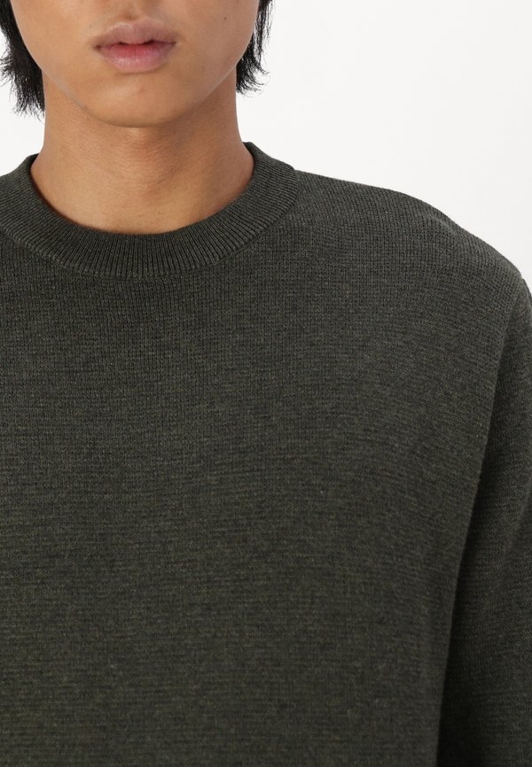JPRBLAMILANO STITCH CREW NECK - Jumper - anthracite3