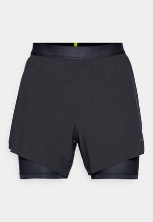 HOKA GLIDE SHORT  - Pantaloni scurți 2 în 1 - black