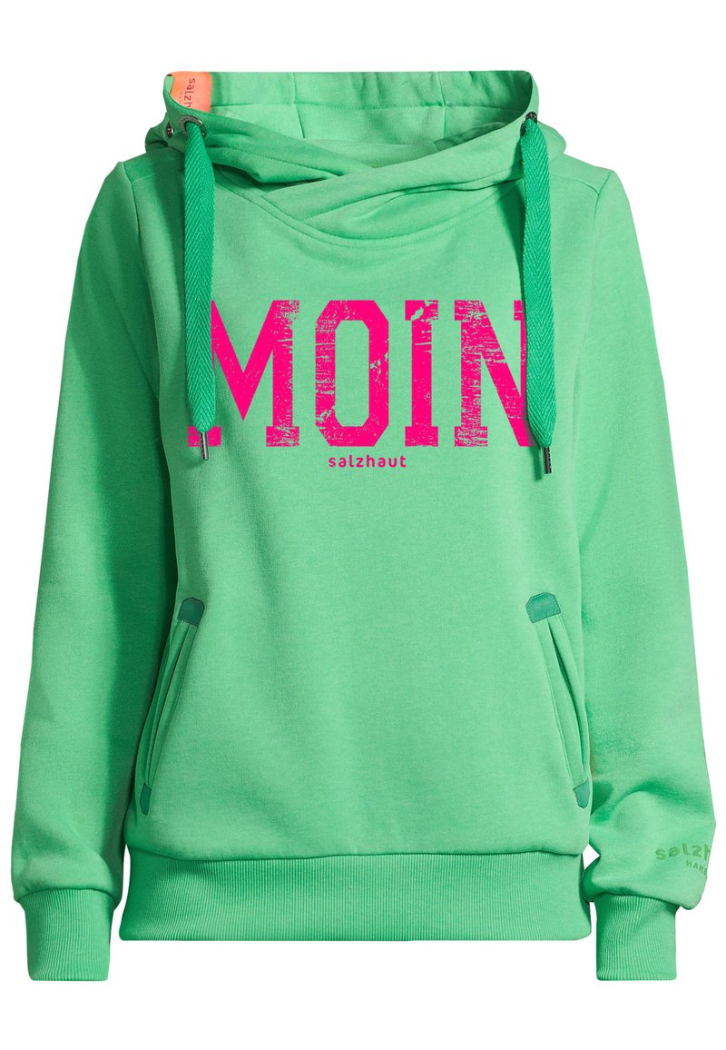 Damen Hoodie Moin Pullover Salzhaut Hoodie Kuschelig Damen
