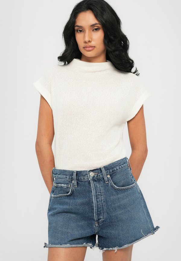 MARLOW - Denim shorts - indigo4