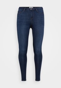 ONLY Carmakoma CARTHUNDER LIFE - Jeans Skinny Fit - dark blue denim