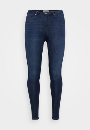 ONLY Carmakoma CARTHUNDER LIFE - Jeans Skinny Fit - dark blue denim