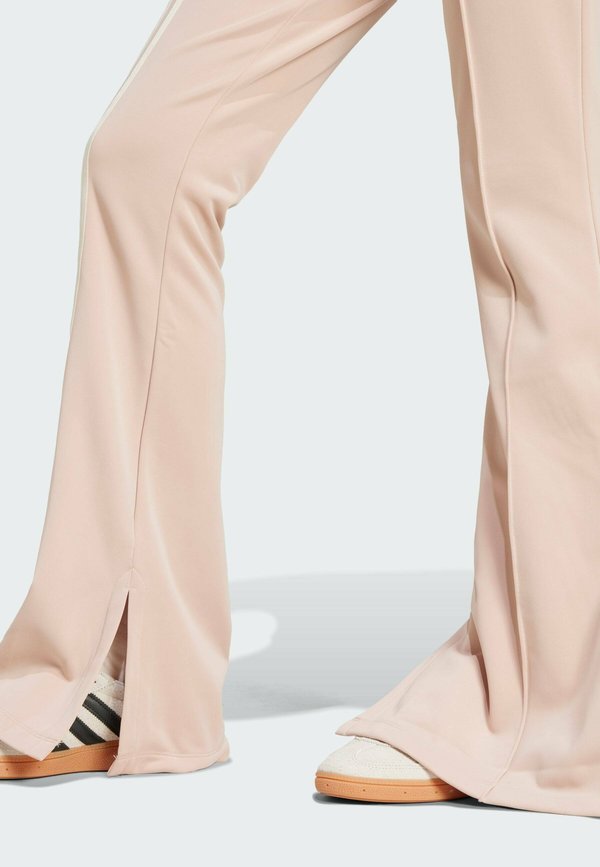 3-STRIPES FLARED FIREBIRD TRACK PANTS - Tracksuit bottoms - ash pearl4