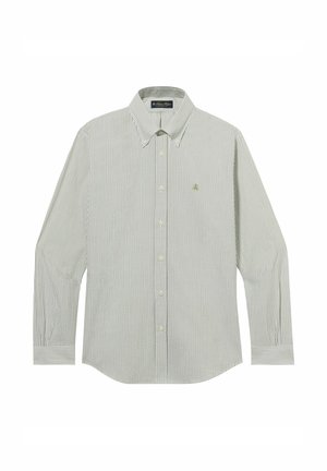 Brooks Brothers, REGULAR FIT SEERSUCKER SHIRT WITH BUTTON DOWN COLLAR - Chemise - sage