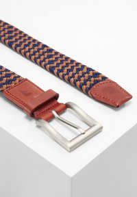 Slopes&Town Gevlochten riem - camel brown