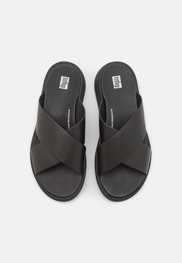 FLATFORM CROSS SLIDES - Heeled mules2