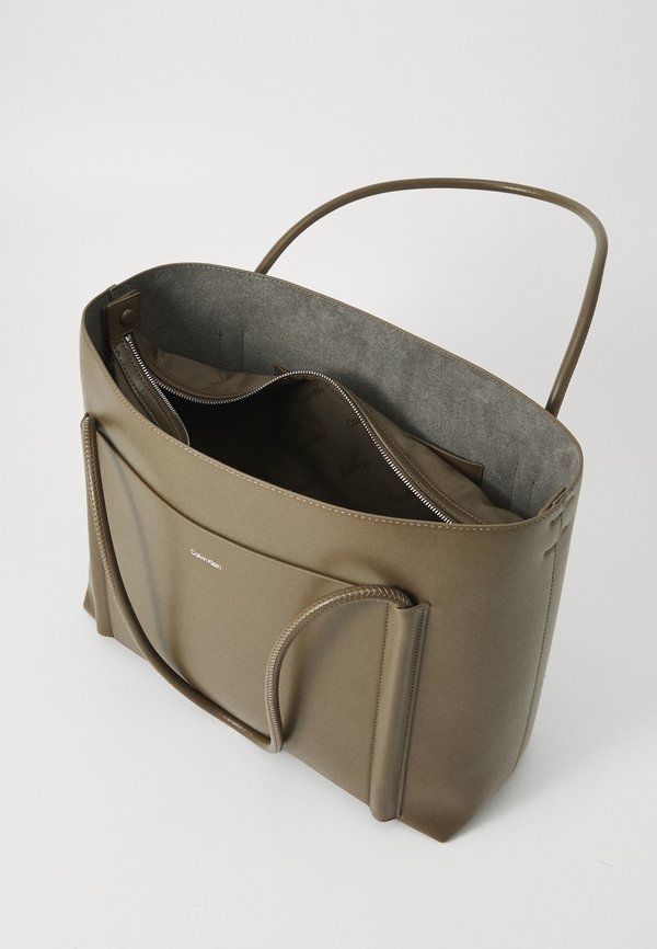 LARGE SHOPPER - Tote bag - teak3