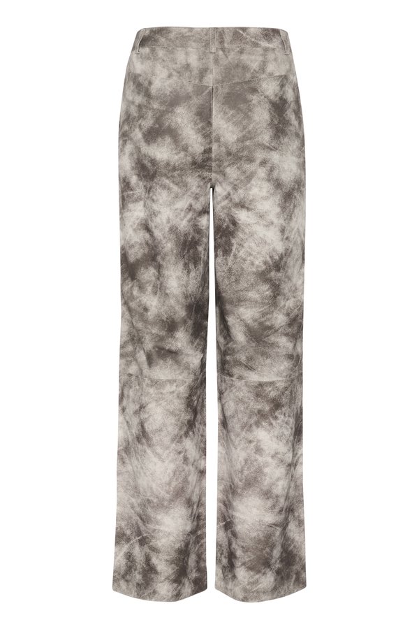 SUEDY PANTS - Leather trousers3