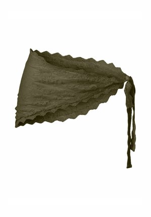 Pieces SCHAL PCNAINA SPITZEN HÜFT - Écharpe - burnt olive