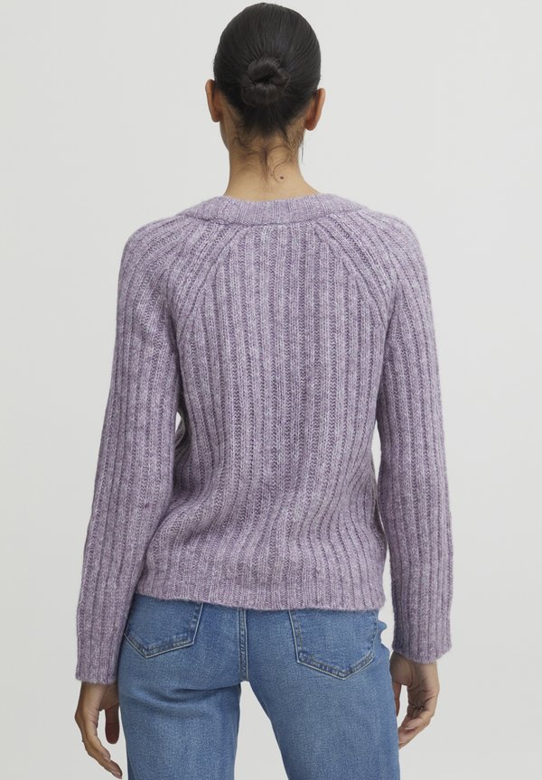 BYOksana - Cardigan - dusk melange4