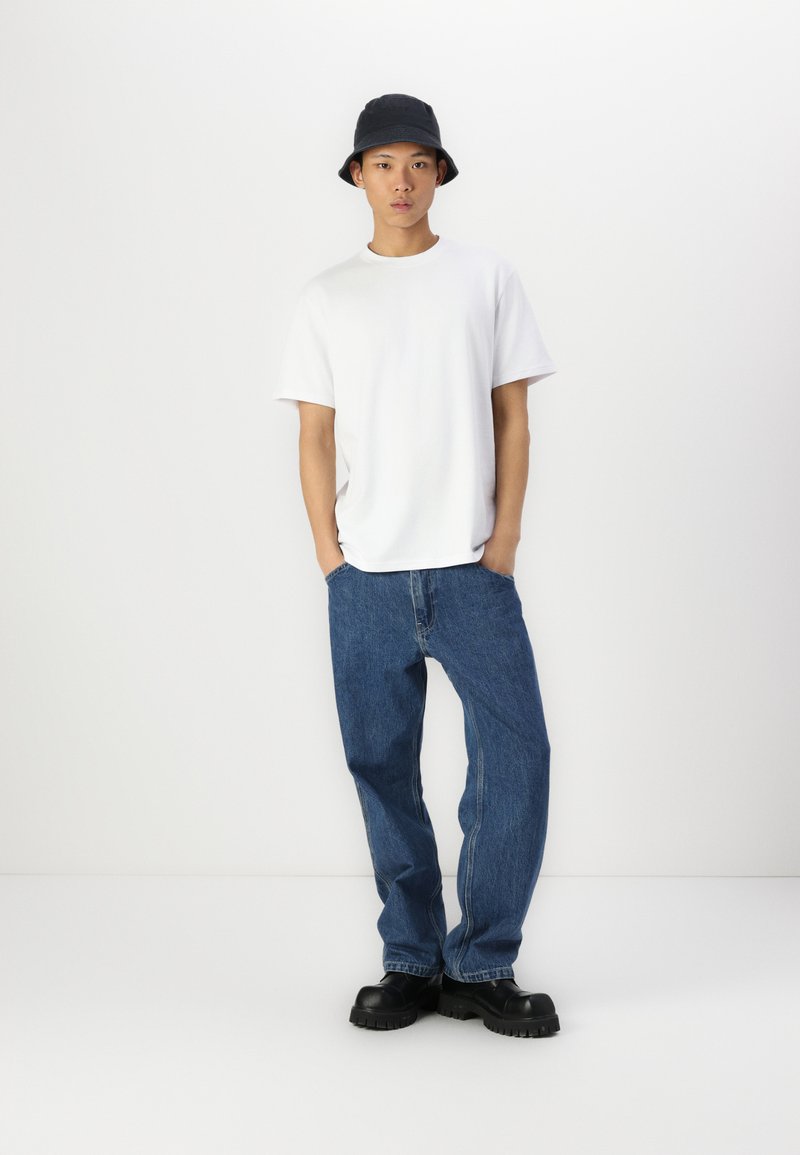 Hollister Co. - Cooling Tee 3-Pack - Paprasti marškinėliai - black/white/light grey, Padidinti