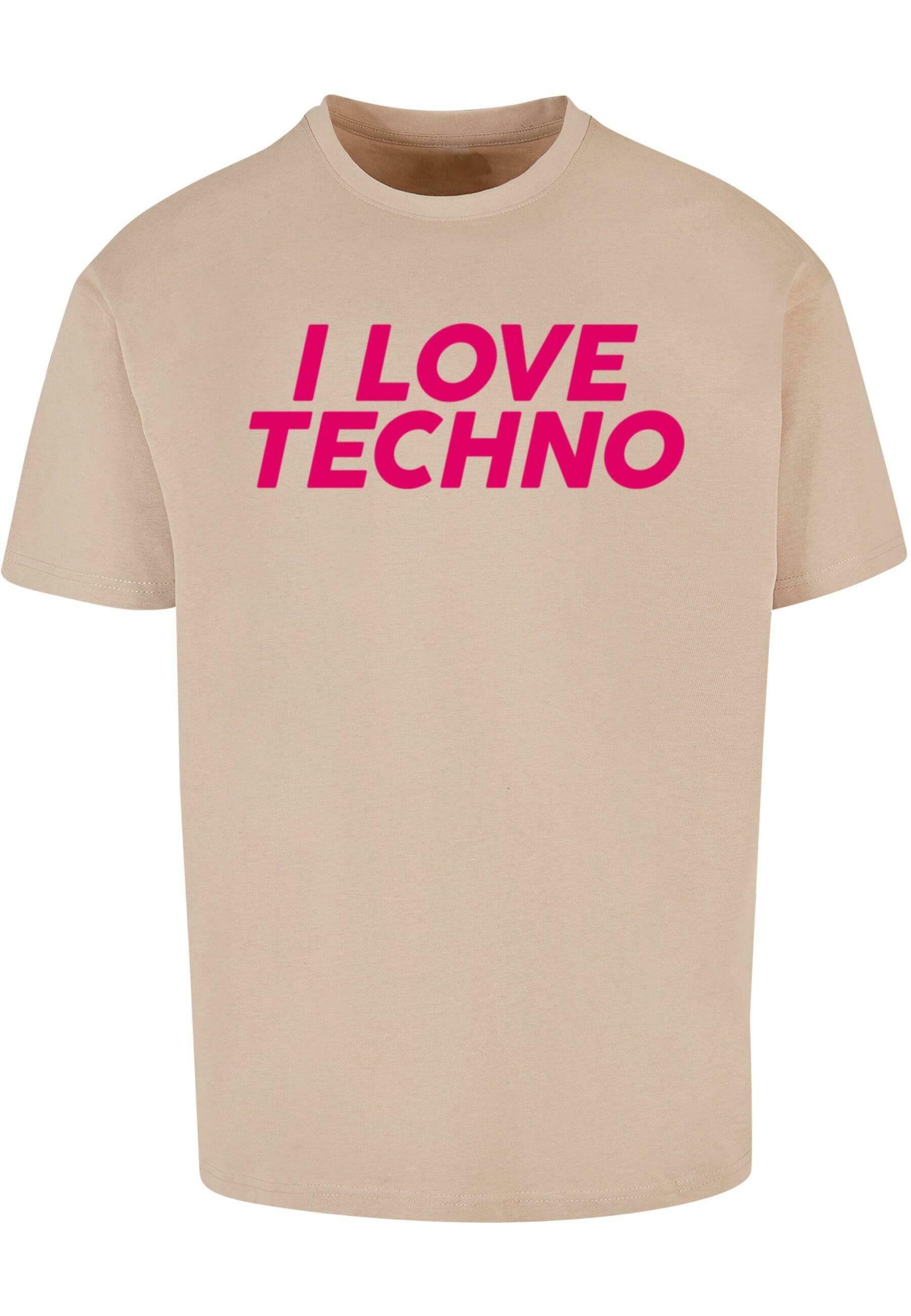 i love techno balenciaga t shirt