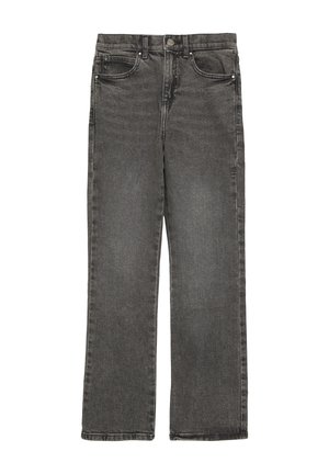 BEVERLY STRASS-DETAILS - Flared Jeans - grau meliert