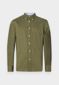 BLEND SOLID SHIRT - Pluus - battle green