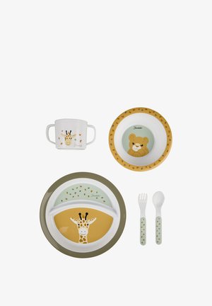 Sterntaler SET SAFARI - Kids' tableware set - mint grün