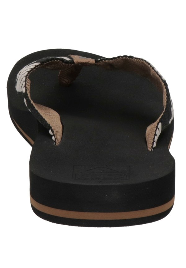 SPRING WOVEN  - T-bar sandals - braun4