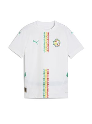 SENEGAL 2025  - T-shirt till träning - white-sport green