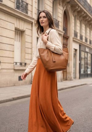 Loxwood, ALMA - SAC ZIPPÉ PORTÉ ÉPAULE - Cabas - camel