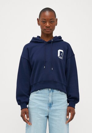 ABBREV HOOD - Sweatshirt - navy