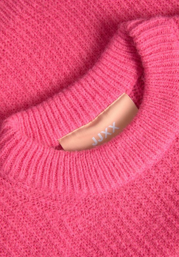 JXEMBER LS FLUFFY CREW NECK  NOOS - Jumper - carmine rose2