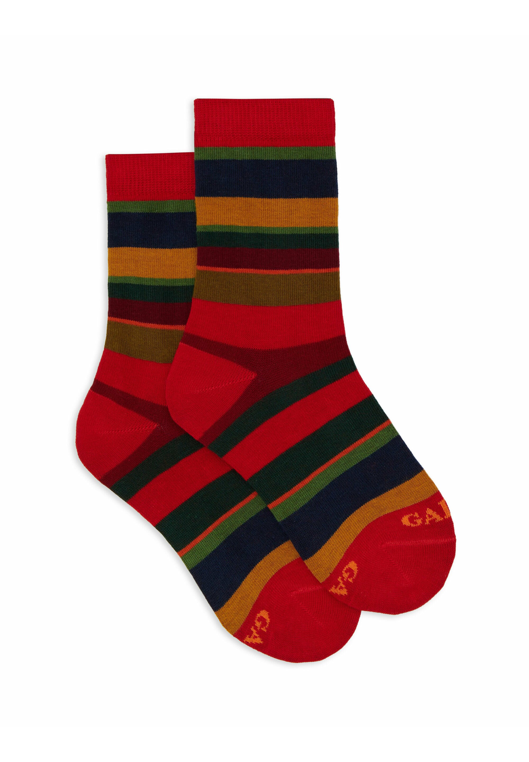 Gallo Calze rosso loden/rosso