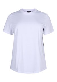 MIT RUNDHALSAUSSCHNITT - Camiseta básica - bright white