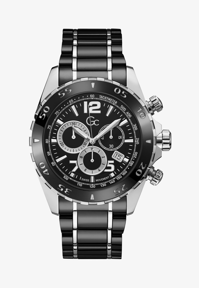 Gc Watches GC SPORTRACER - Chronograph - black/silver-coloured