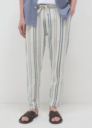 Calliope JOGGER RIGA OPERATA - Pantaloni sportivi - var bianco lana