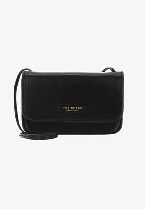RUSTICI - Across body bag - nero oro