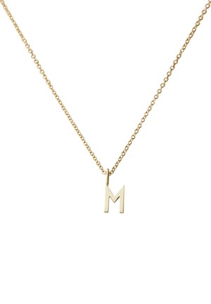 Design Letters HALSKETTE MIT KLEIN INITIAL CHARM GOLD (A-Z) - Collier - gold-coloured