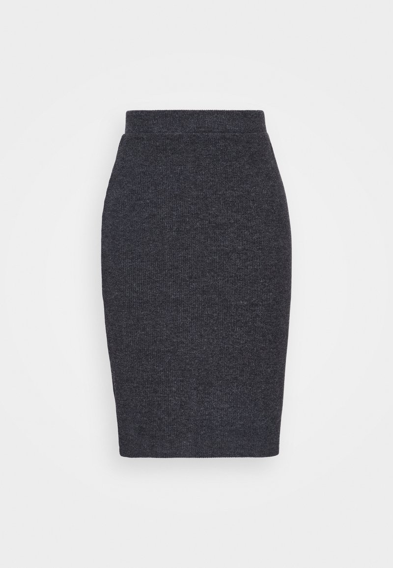 Pieces Kokerrok beige