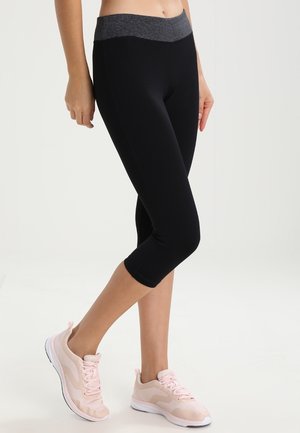 Träningsshorts 3/4-längd - black