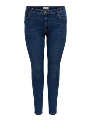 ONLY Carmakoma, Skinny fit CARSALLY Mid waist - Jeans Skinny Fit - dark blue denim