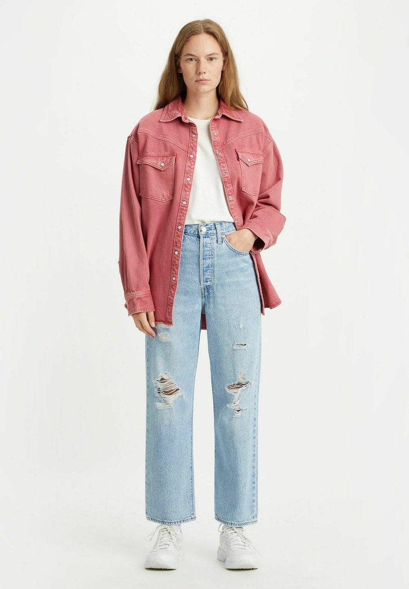 Levi’s® Straight leg jeans lichtblauw