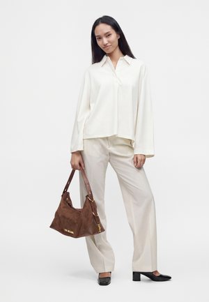 Love Moschino, SIGNATURE ZIP - Kézitáska - brown