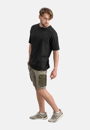 OVERSIZE - Basic T-shirt - tar