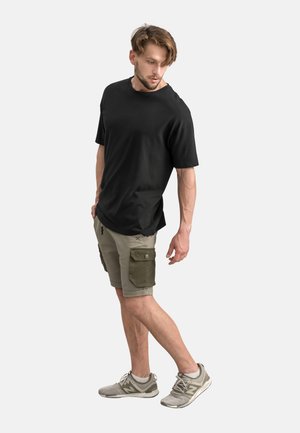 OVERSIZE - T-shirt basic - tar