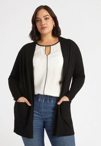 LUNGO - Cardigan - nero