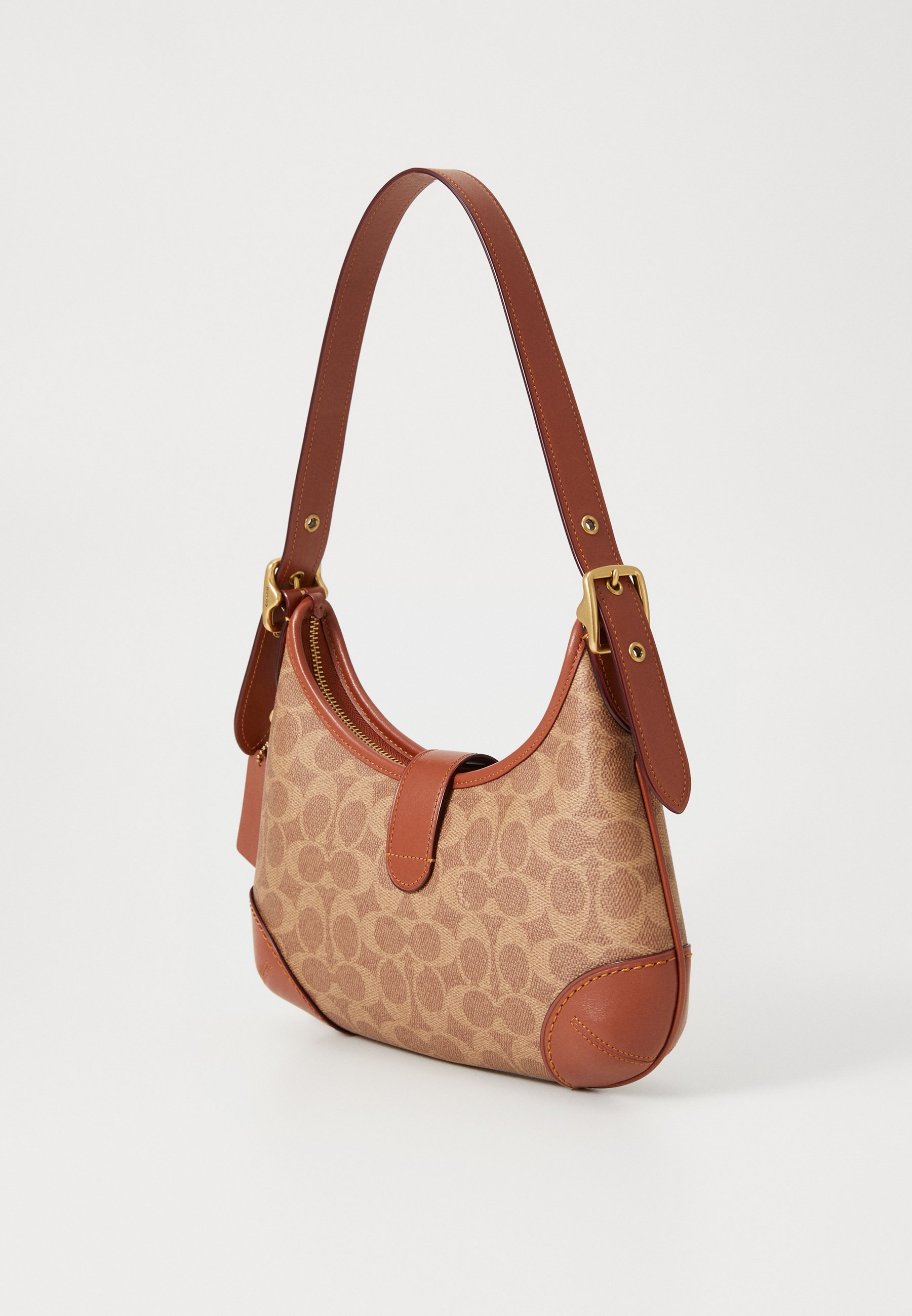 COACH ORIGINALS SIGNATURE HAMPTONS HOBO - Handbag - tan